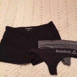 Athletic shorts & Sports Thongs